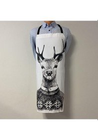 Resim Paredora Mr. Geyik Mutfak Önlüğü 