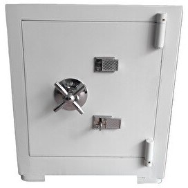Resim Sur Çelik Para Kasaları 55 CM Anahtarlı Yangına Dayanıklı 4 Kol Sur Çelik Para Kasası 52IZMIRBEYAZ4K 