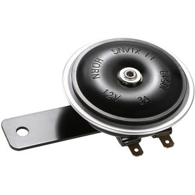 Resim Hombey 12v Metalik Sulu Dayanıklı 105db Evrensel Motosiklet Sinyal Hoparı - Siyah 