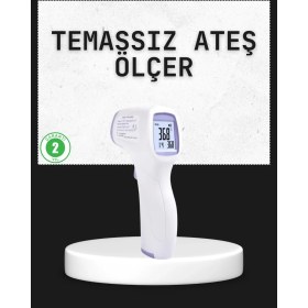Resim Mossem Temassız Termometre Hızlı Ölçüm Güvenli Dijital Ateş Ölçer 