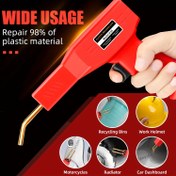 Resim BESPER 220V Sıcak Bağcılı - PVC Plastik Bağcılı Nichrome Isıtma Elemanı ile, Bumpers Onarımı, Geri Dönüşüm Kutuları, Motosikletler, Radyatörler ve Araba Göstergeleri için İdeal, Garaj Aracı | Dayanıklı Plastik Bağcılı | Dayanıklı Yapı, Plastik Bağcılı Tabancası 