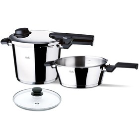 Resim Fissler Vitavit Comfort Düdüklü Tencere 6 Lt + 3 Lt 