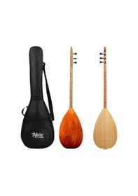 Resim Yonka B-142k Kısa Sap Çınar Ağacı Gövde Kaliteli Gürgen Sap Saz Bağlama Seti 