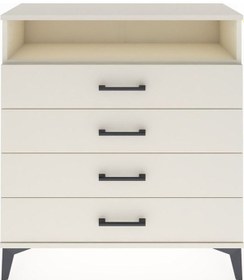 Resim Arges Şifonyer Tek Raflı 4 Çekmeceli 88x30x96 Aytaşı-aytaşı Aytaşı 