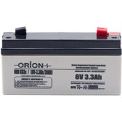 Resim Orion Orn633s 6v 3.3ah Bakımsız Kuru Akü 