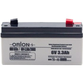 Resim Orion Orn633s 6v 3.3ah Bakımsız Kuru Akü 