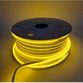Resim Altın Sarısı Neon Led 5 Metre 12 Volt 6x12mm 
