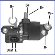 Resim Bosch F00m144153 Alternatör Konjektörü Vectra C 