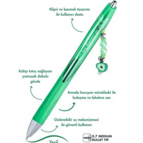Resim Serve Xberry Jel Kalem Charmlı - 07MM Yuvarlak Uç 