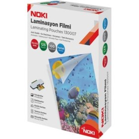 Resim Noki Laminasyon Film 125mic 78x102mm 7,80cmx10,20cm Pvc Kimlik Tipi - 20 Adet 