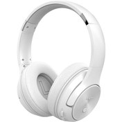 Resim Tenfowee Zealot B36 Beyaz Kablosuz Bluetooth Kulaklık, Mikrofonlu Derin Bas, Fm Ve Sd Kart Desteği İle Spor Kulaklığı 