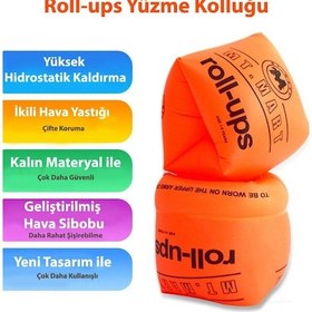 Resim Trendpoint Kolluk Yüzme Şişme Simit Her Yaşa Uygun Turuncu 