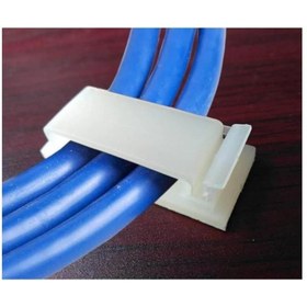 Resim 3B Trend Yapışkanlı Kablo Toplayıcı 8 Adet Masa Kablo Düzenleyici Klips Duvara Sabitleyici 