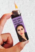 Resim SARANG Çakmak Kıvılcım Ayrıl Kanka Kizilcik Serbeti Replik Baskılı Full Kaplamalı Klasik Çakmak 