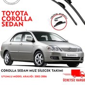 Resim Toyota Corolla Uyumlu silecek seti Araca Özel Orjinal Aparat (2002-2006) 