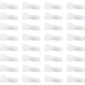 Resim Aubyhe 1000 Adet Ce2 Modeli Nylon Kapaklı Transparan Tel Bağlayıcı Seti - Islak Ve Kuru Tel Uyumlu, Dayanıklı Ve Güçlü Bağlantı Sağlar 