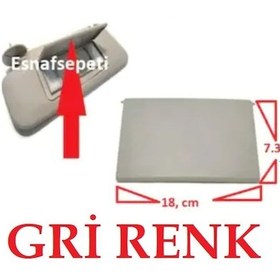 Resim opel insignia güneşlik ayna kapağı gri, 1437221 