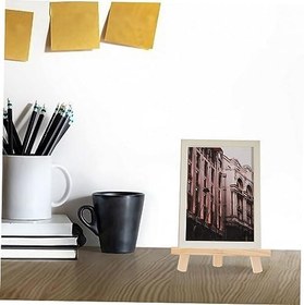 Resim Uonlytech Tablet Telefon Tutucu 2 Adet Mini Şövale Seti Fotoğraf Çerçevesi Şövale Telefon Tutucu Tablet Standı 