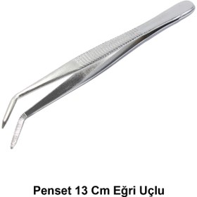 Resim Genel Markalar Penset 13 Cm Eğri Uçlu - Nikel Kaplama 