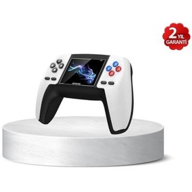 Resim Ceylan Adam Retro Oyun Konsolu 520 Klasik Oyun, Av Çıkışlı, Şarjlı Dijital Oyun Deneyimi 