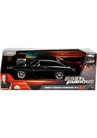 Resim Jada Uzaktan Kumandalı Şarjlı 1:16 Fast Furious Dom S Dodge Charger Siyah 