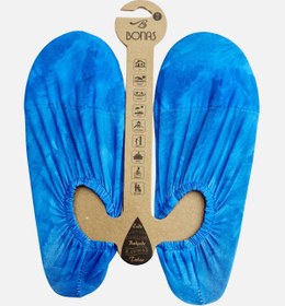 Resim Bonas Mavi Muline Desenli Kaydırmaz Taban Erkek Deniz Ve Havuz Ayakkabısı - Mavi / 40-41 