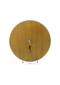 Resim ARGESAN-Paslanmaz Çelik WC Kağıtlığı JUMBO Q28 cm-ALTIN ESKİTME 
