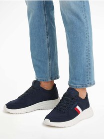 Resim Tommy Hilfiger Erkek Modern Runner Knit Sneaker 
