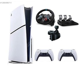 Resim Sony Playstation 5 Slim Cd'li 2.KOL +G29 DİREKSİYON+SHİFTER SC 