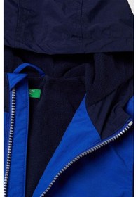 Resim United Colors Of Benetton Erkek Bebek 2ıgggn03x-25k Yağmurluk Mavi-2107 Mavi 