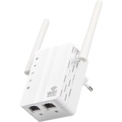 Resim Wezone 300mbps Wifi Sinyal Güçlendirici, 2 Ağ Portu, Duvar Tipi, 220v Avrupa Standartı, Genişletici Wd-r610u 