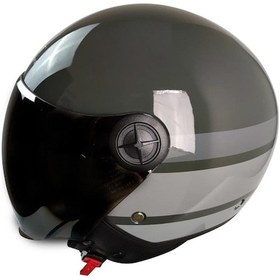 Resim Mts Pro Helmelts FX-101 Açık Motosiklet Kaskı Nardo Gri 