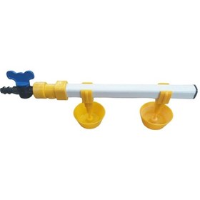 Resim İKİLİ NİPEL SULUK VANALI YAYLI ÇANAK 