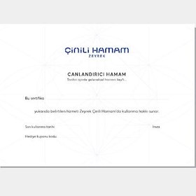 Resim "Reborn" Hammam Gift Card - Turkish 