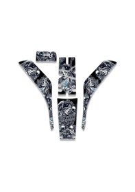 Resim Sym Jet X Uyumlu Tank Pad Set Gri Tasarım Diğer 