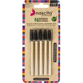 Resim Nascita Professionol Green Natural - Kaş ve Kirpik Şekillendirme Seti 5 Adet 