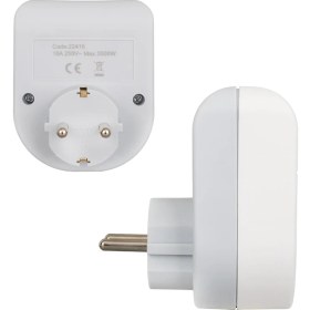 Resim Open Cart Akdenizpos XD01 VE-22416 16 Amper - 3500 Watt LED Göstergeli Tekli Akim Korumali Priz (Yeni) 