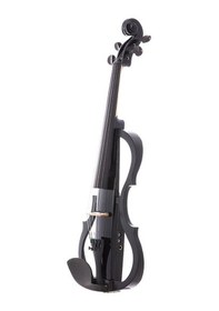 Resim Kinglos Kng Sdds-1801 4/4 Elektro Keman Seti - Siyah Profesyonel Şık Siyah Bitiş, Aktif Manyetik Sistem, Kulaklık Ve Amfi Çıkışı, Full Set İçeriği 