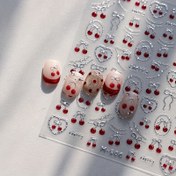Resim 1 Adet Jelatin Çiçek Tırnak Stickerı, Sıcak Baskılı Kalp Şekilli Nail Art, İçin DIY veya Manikür Salonu Uygun Kadın Tırnak Sanat Malzemeleri, Tırnak Sanatı Çıkartmaları, Noel Tırnak Stickerları, Tırnak Sanatı İçin Tırnak Stickerları, Sevimli Tırnak Stickerları, Noel Tırnak Stickerları, Noel Tırnak Sanatı Çıkartmaları, Cadılar Bayramı Tırnak Stickerları, Tırnak Teknisyeni Malzemeleri, Tırnaklar İçin Tırnak Sticker'ı, Tırnak Stickerları, Yay Tırnak Stickerları, Pati Çivi 