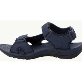 Resim Jack Wolfskin 4019011 Lakewood Cruise Blue/Grey Erkek Sandalet Çok Renkli 