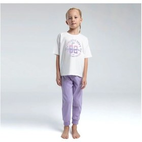 Resim Roly Poly 2'li Pijama Takımı Rp3614 Beyaz-lila Beyaz -Lila 