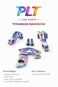 Resim PLTCNCPART'S Cannondale , Salcano XRS 001 Bisiklet Kadro Kulağı 