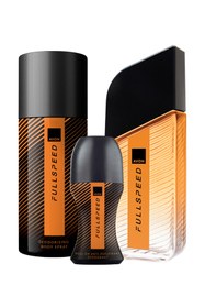 Resim Avon Full Speed Erkek Parfüm Deodorant Rollon Üçlü Set 