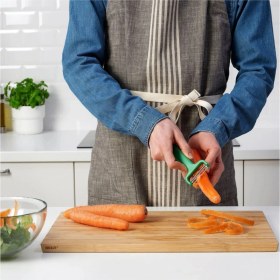 Resim Parlak Yeşil Soyacak, Temiz ve Şık Tasarım, Güçlü ve Dayanıklı Malzeme 