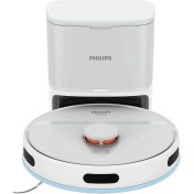 Resim Philips Robot Süpürge- 2700 Pa Emiş, Lazer Navigasyon, Homerun Uygulaması, Otomatik Boşaltma Istasyon, 130 Dakika Çalışma Süresi, Halı Modu 