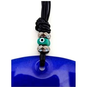 Resim Cam Nazar Boncuklu 20 Santimetre El Yapımı Duvar Süsü 