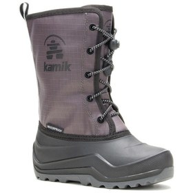 Resim Kamık Snowmate Erkek Çocuk Bot Siyah Siyah 