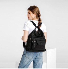 Resim Hem Sırt Hem De Omuz Kadın Çantası Smart Bags 1205 Siyah 