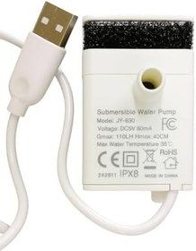 Resim Haustier Anti-Burnt Özellikli, Ledli, USB, Evcil Hayvan Su Sebili Yedek Pompa 