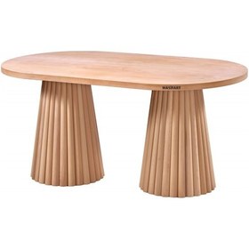 Resim Masifart Refigo 200 Lük Papatya Oval Masa Cilasız Ham Ham 